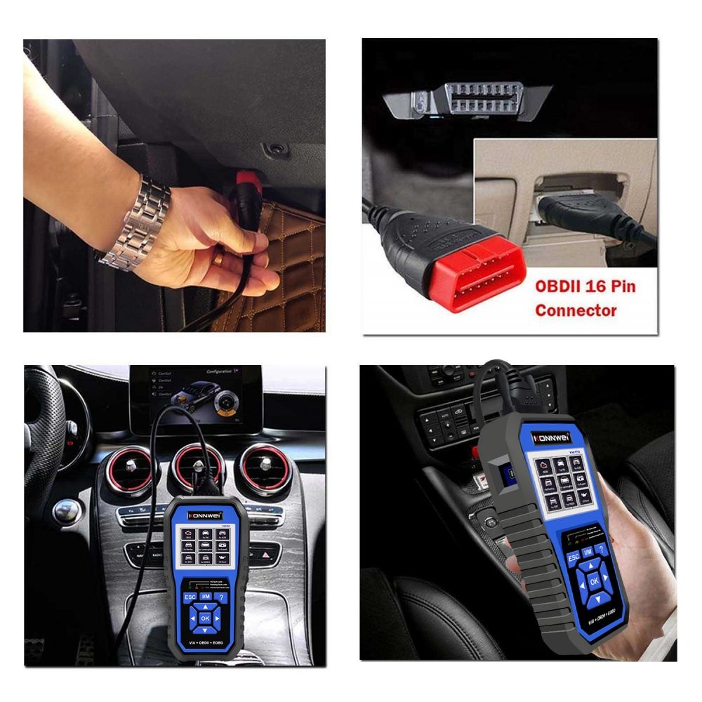 Full System Scanner For VW Seat Skoda Audi + OBDII Scanner For Universal Cars