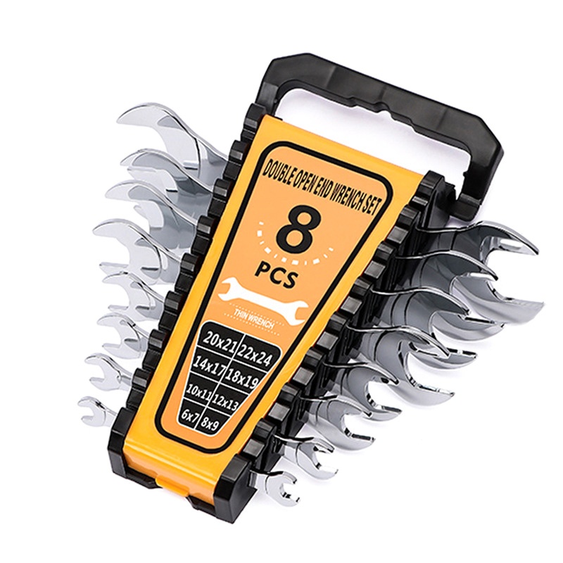 Ultra-thin Double Open-End Wrench Set