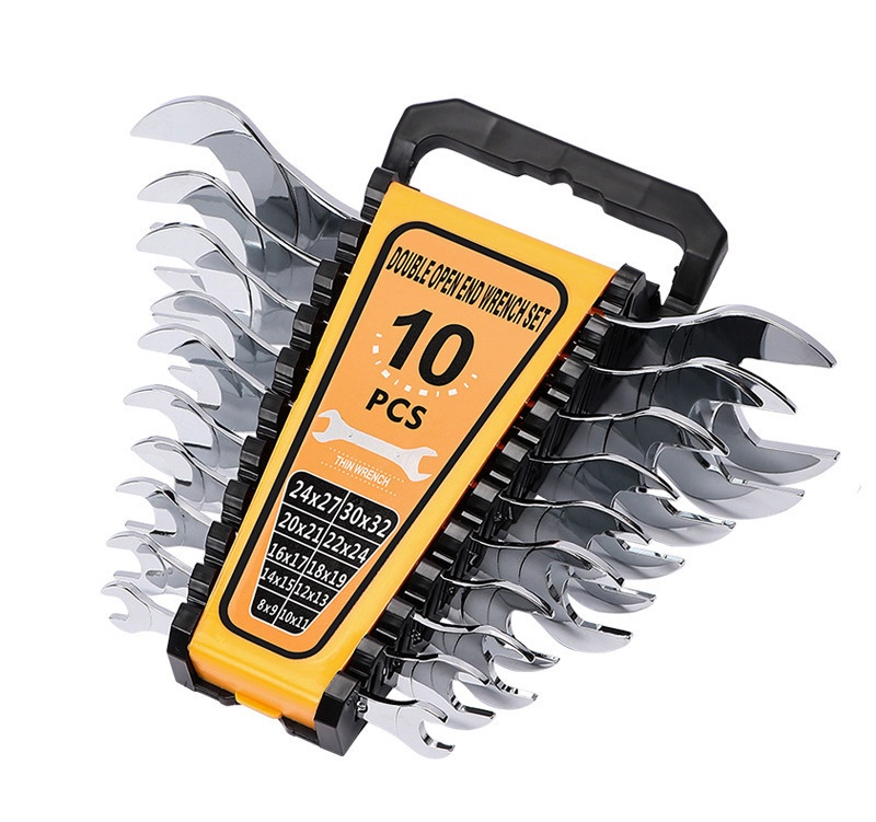 Ultra-thin Double Open-End Wrench Set