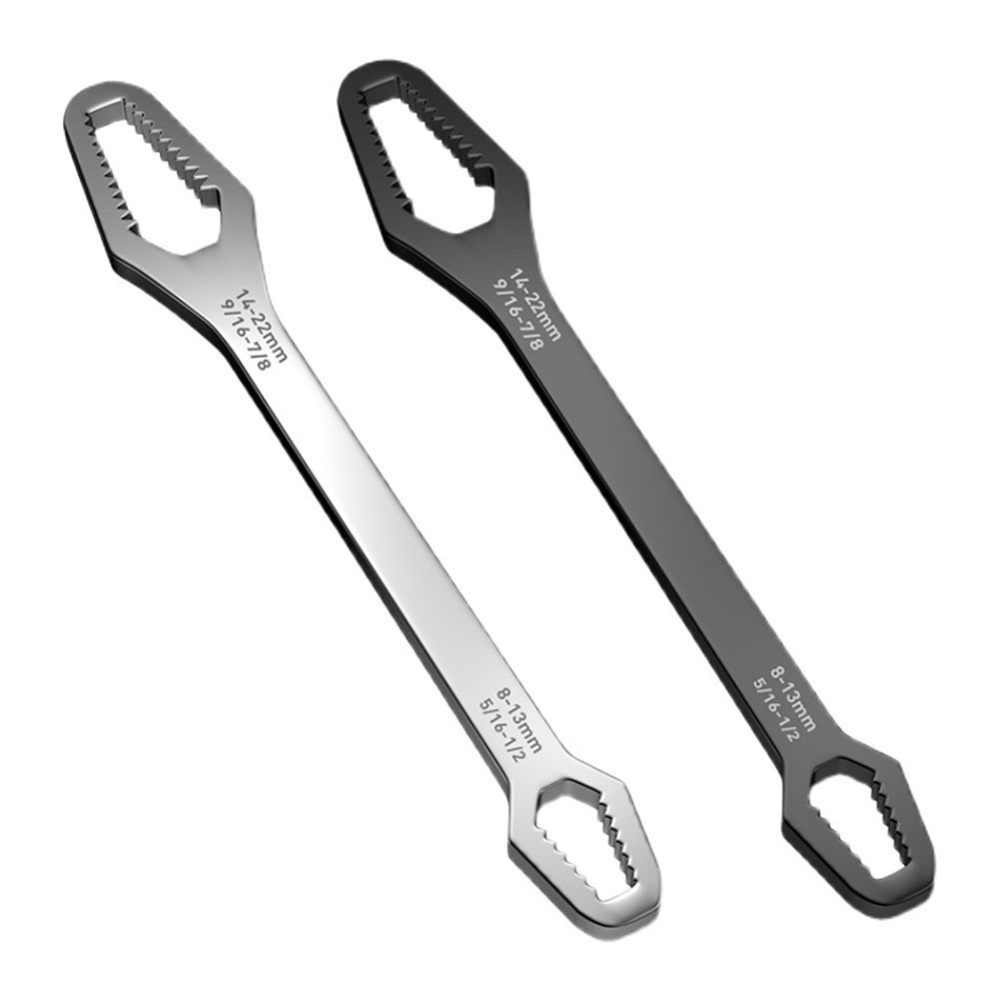 Universal Double Ended Wrench Self-Tightening 8-22mm