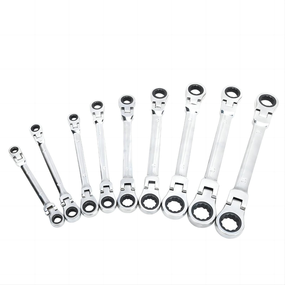 Double Ring Gear Wrench/Flexible double ring