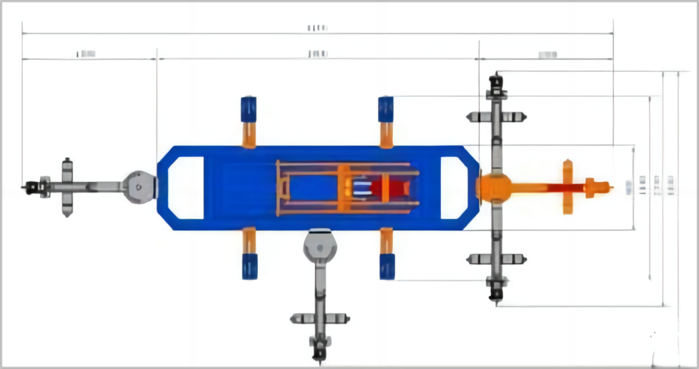 Auto Body Frame Machine Car Chassis Straightening Pulling Machine