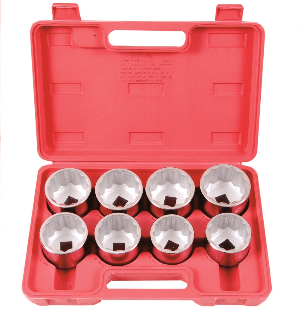 8PC 3/4" Socket Set
