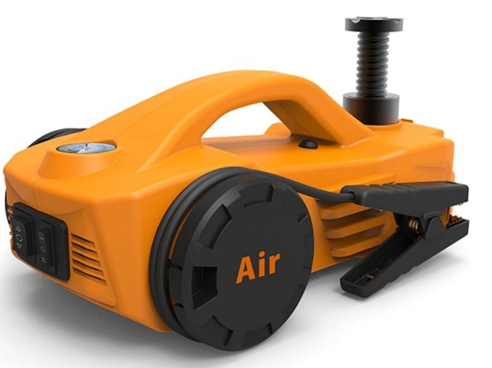 HYDRAULIC CAR JACKS JUMPSTARTER WITH COMPRESSOR
