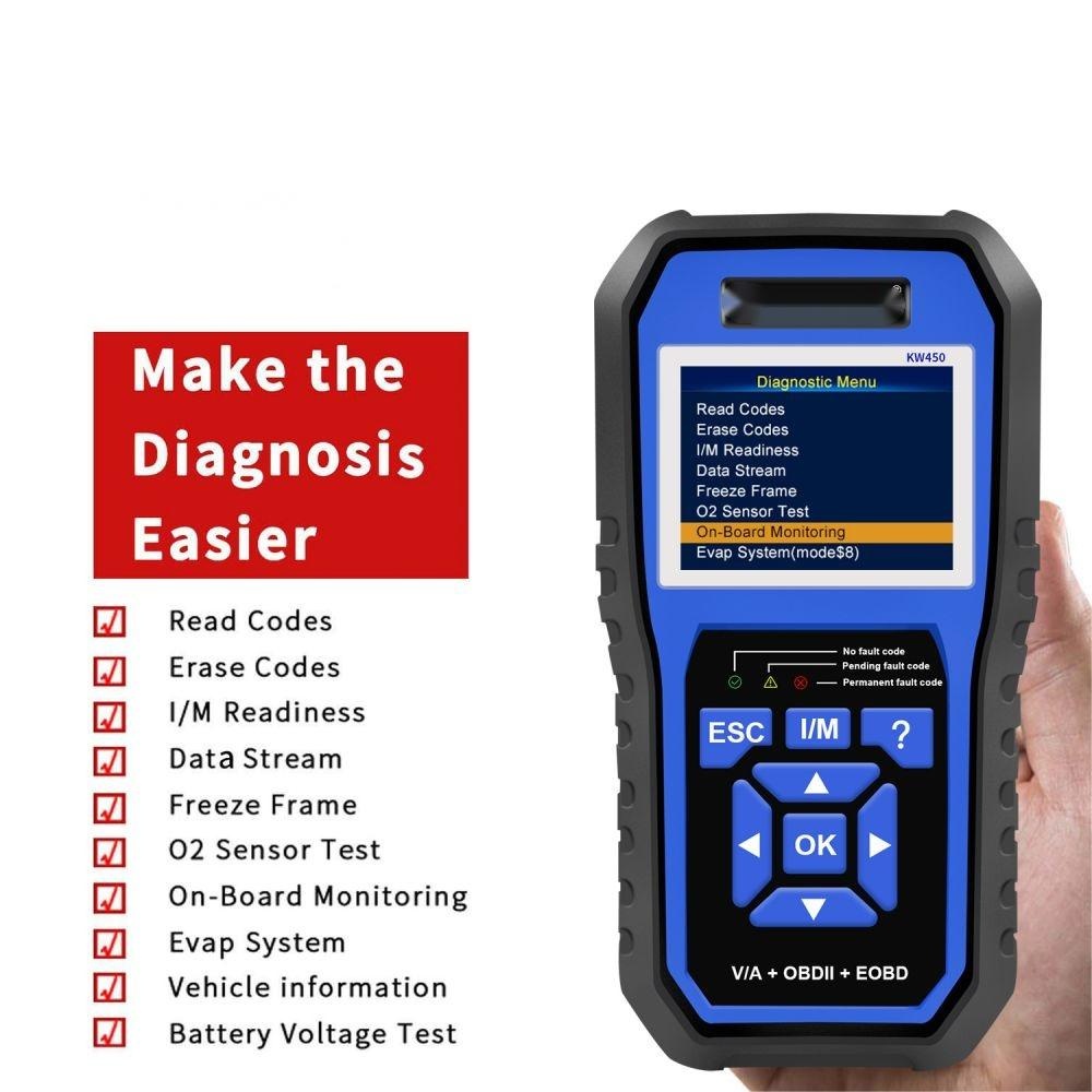 Full System Scanner For VW Seat Skoda Audi + OBDII Scanner For Universal Cars