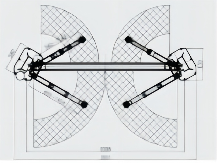 Clear Floor Lift Asymmetric Post
