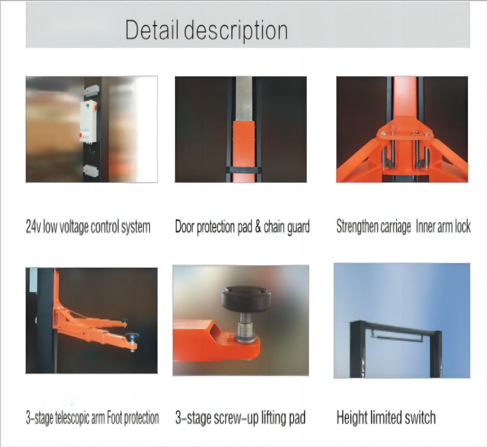 Heavy Duty Clear Floor Lift