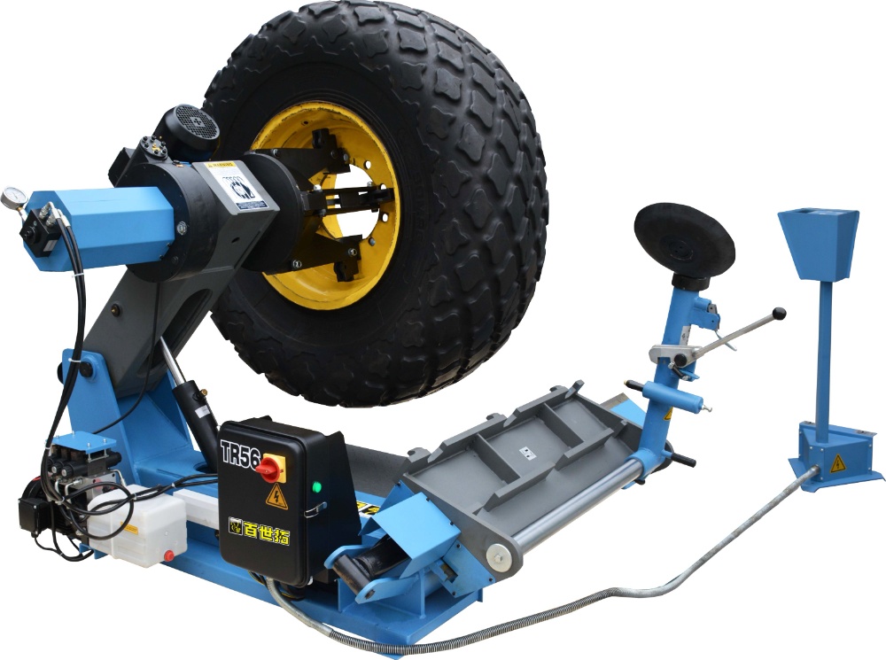 Semi-automatic tyre changer for truck 14"-56"