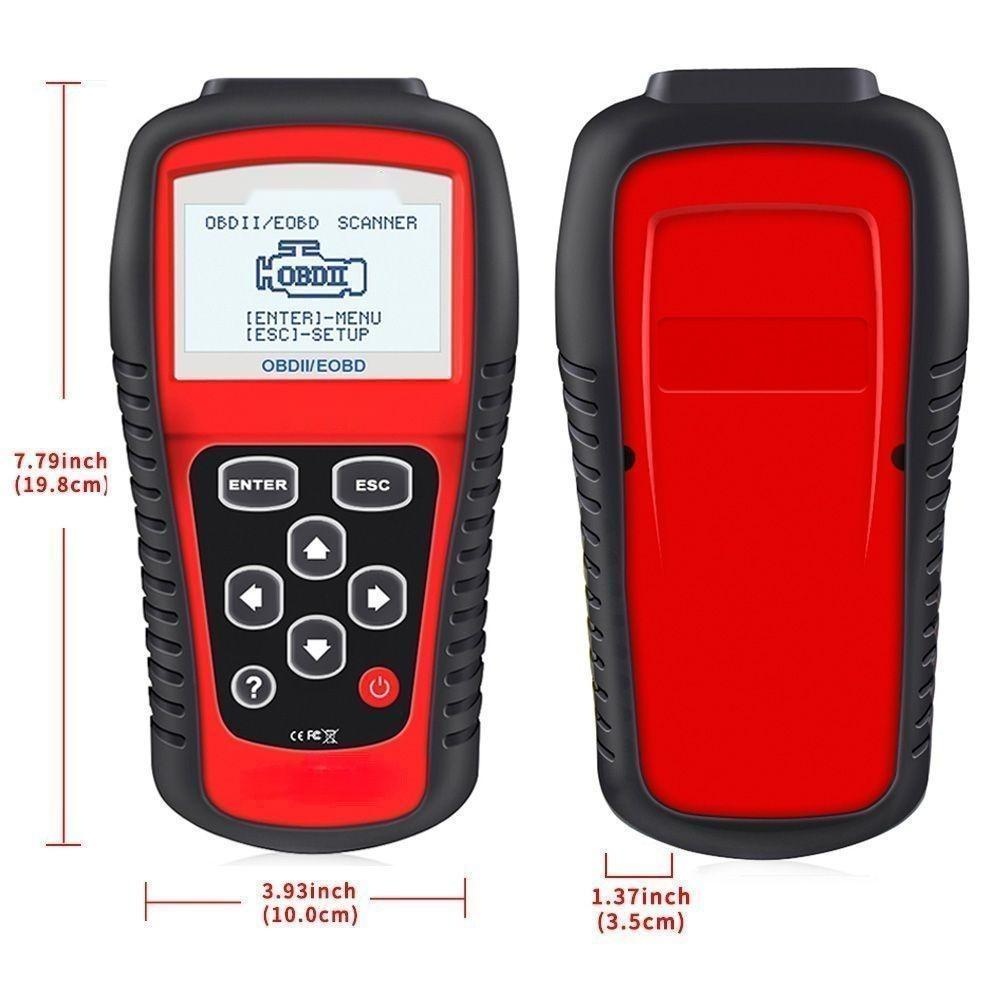 Handheld OBD2 engine scanner