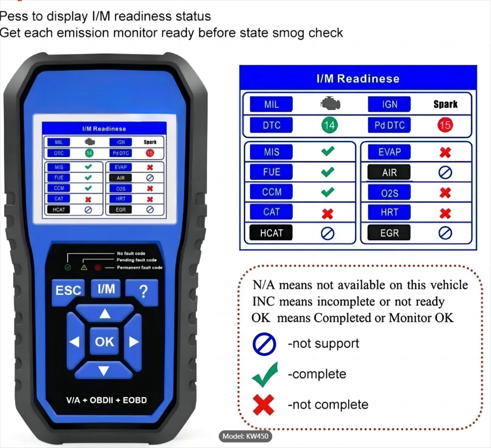 Full System Scanner For VW Seat Skoda Audi + OBDII Scanner For Universal Cars