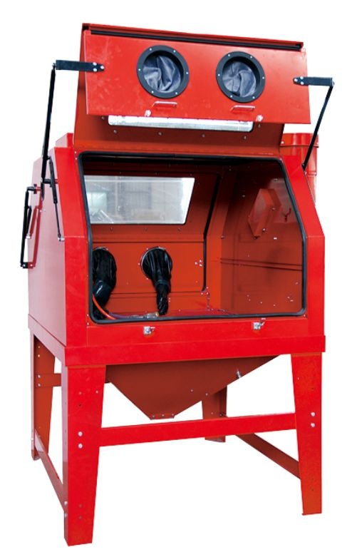 1200L Cabinet Sandblaster with Dual Working Position
