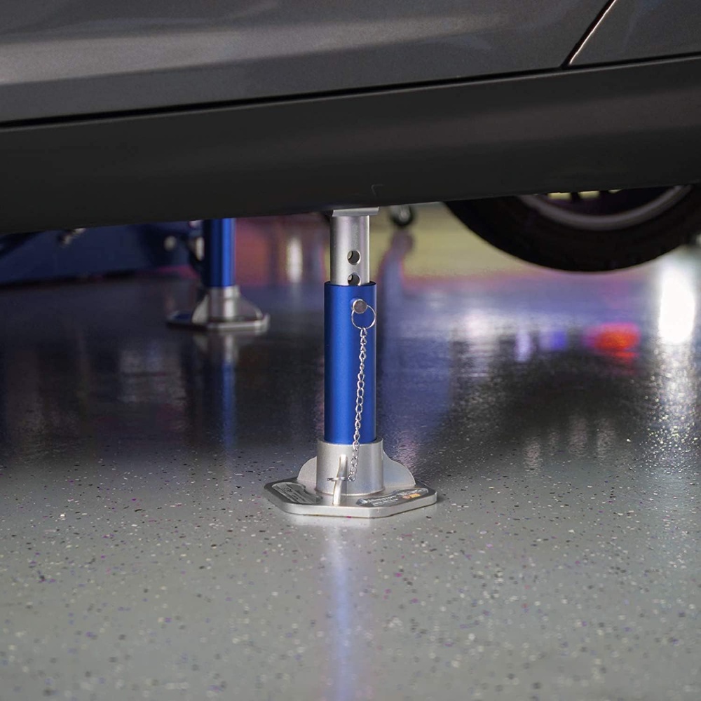 3 Ton Aluminum Jack Stands with Safe Pin