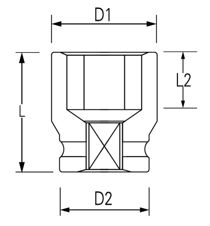 3-4 IMPACT SOCKETS-2公制六角