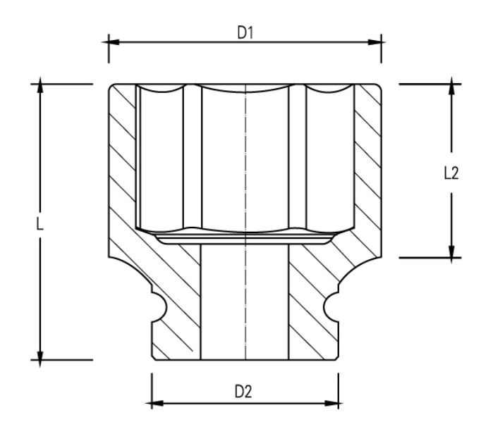 1-1-2 IMPACT SOCKETS-2公制六角