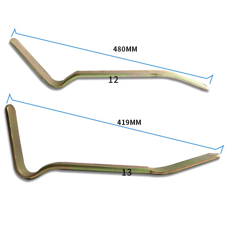 Car Sheet Metal Repair Pry Bar Set