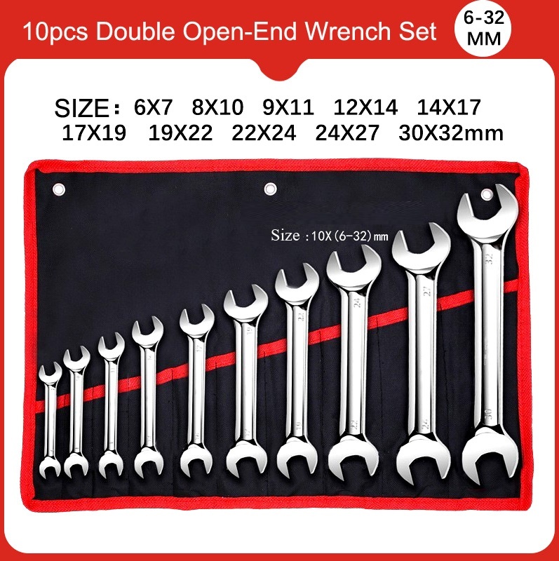 Double Open-End Wrench Set