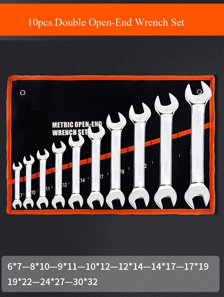Double Open-End Wrench Set