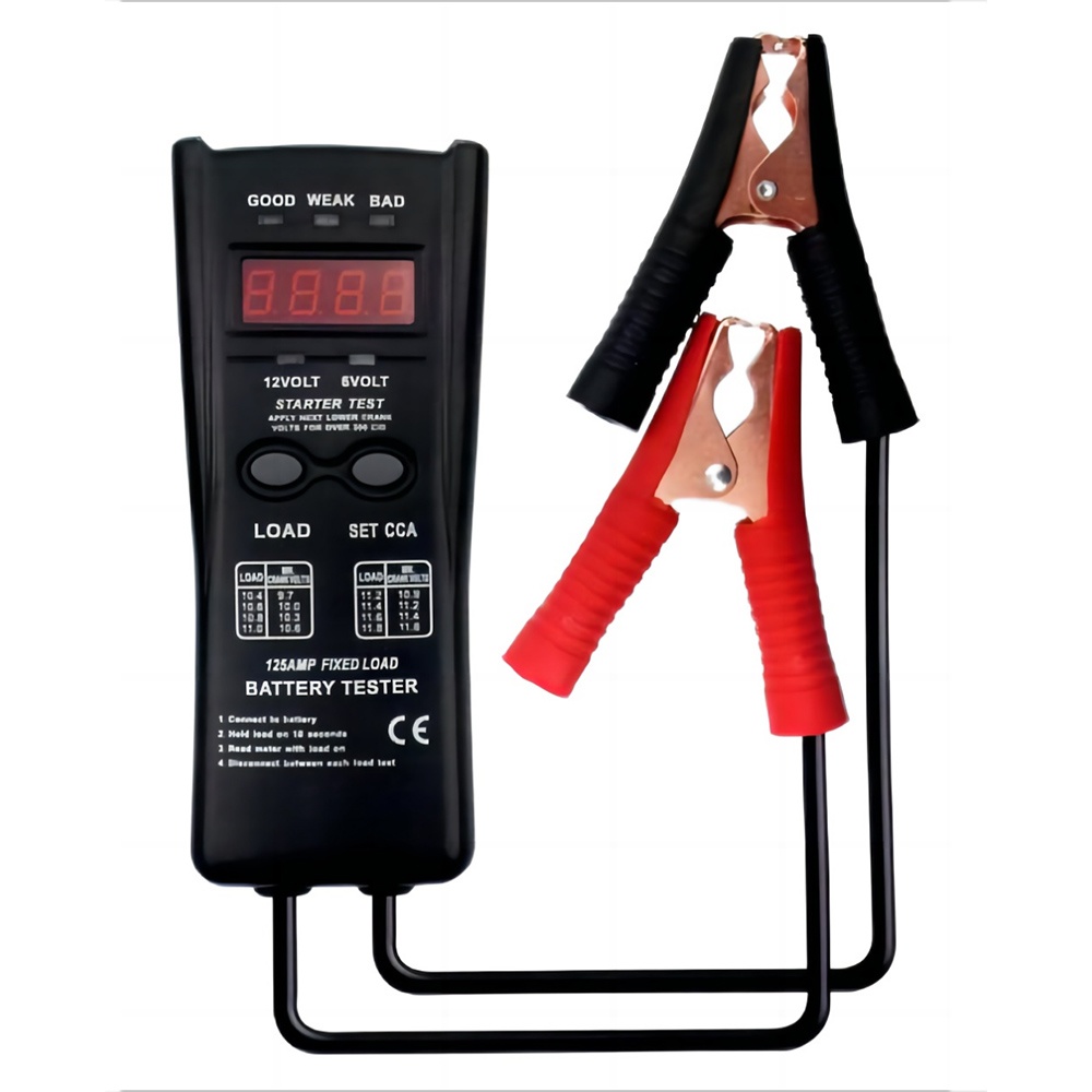 6V/12V Automotive Battery Tester for Lead Acid Battery