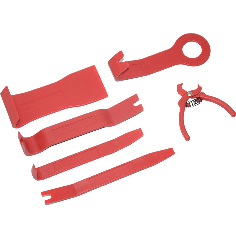 6PC Car Auto Door Window Trim Dash Emblem Upholstery Panel Removal Install Tool