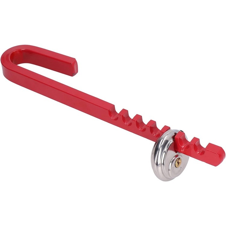 J Type Trailer Wheel Lock Wheel Clamp Lock