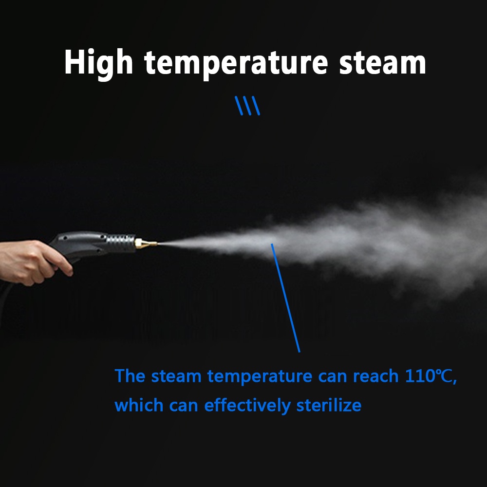 3000W Car Cleaning Machine Air Conditioner High Temperature Portable Pressure Steam Cleaner