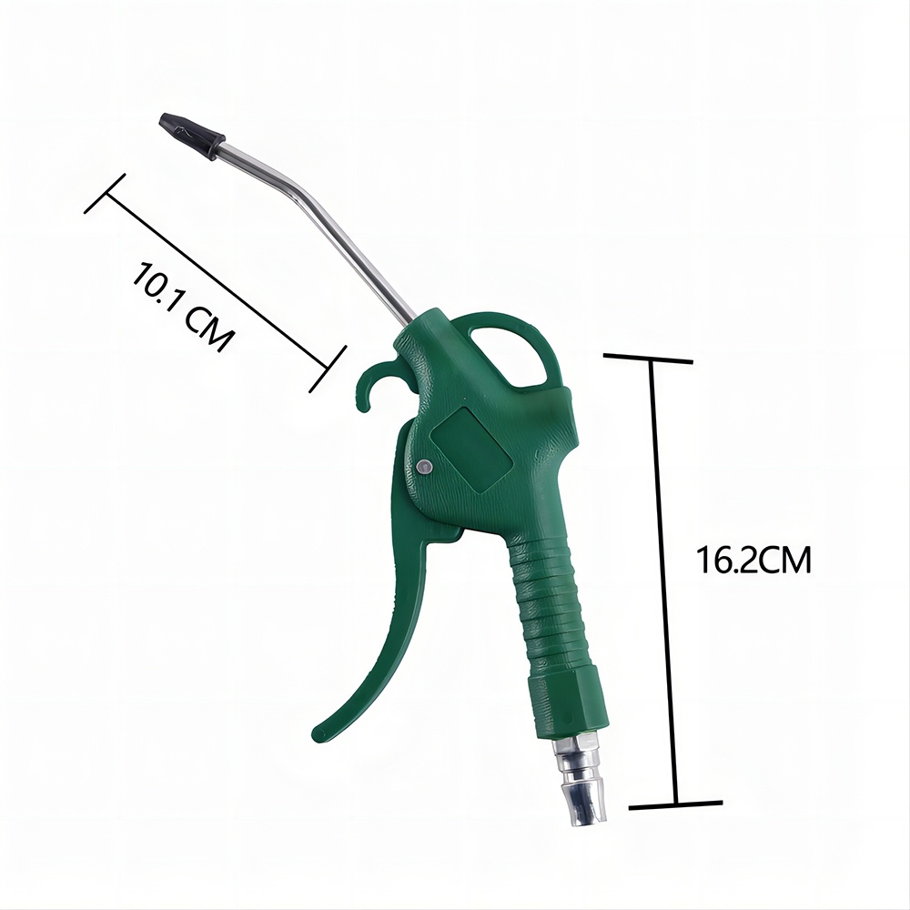 Plastic Air Duster Blow Gun with 100mm or 280mm Fixed Nozzle,Air Compressor Accessories Dust Cleaning Tool