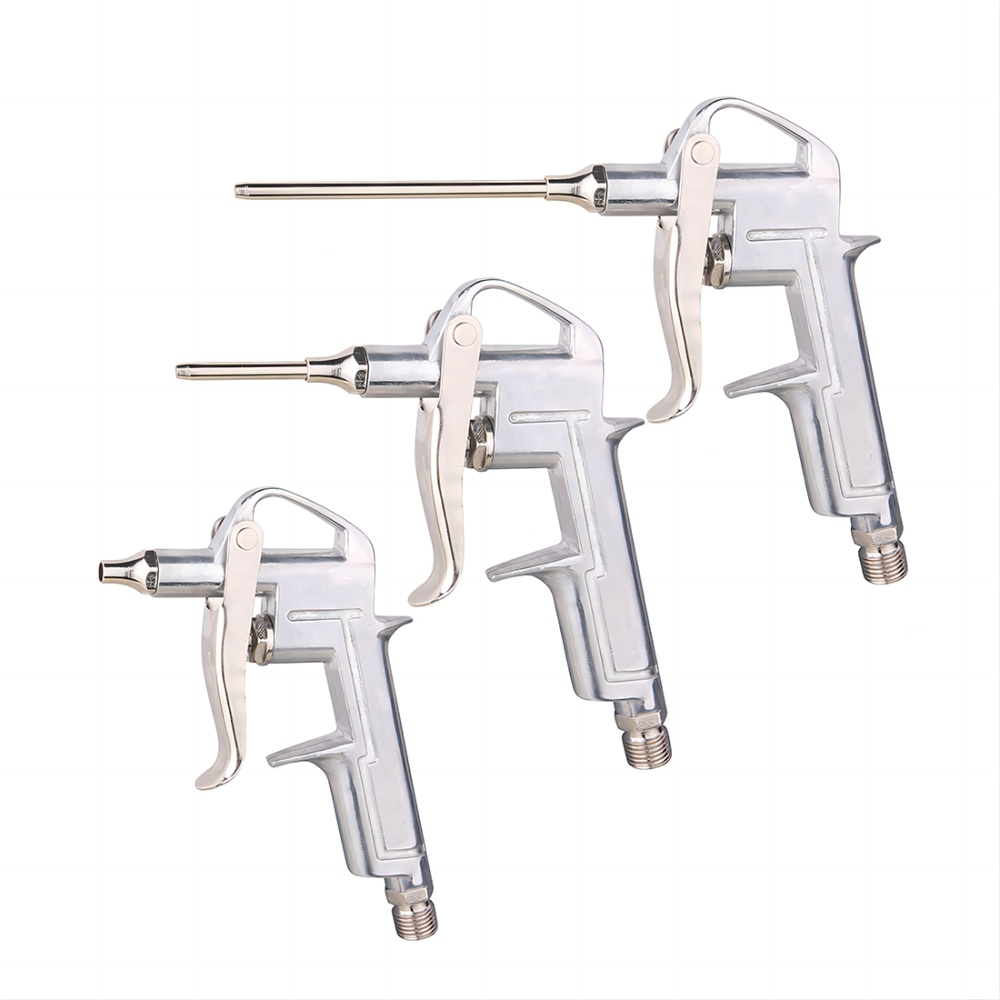 Pneumatic Air Dust Blow Gun with 28/ 50.5/ 94mm Length 2.0/3.4mm Dia. Nozzle