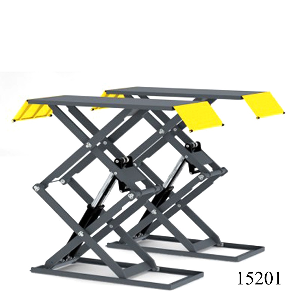 3 Ton On-Ground Low Profile Double Scissor Alignment Lift