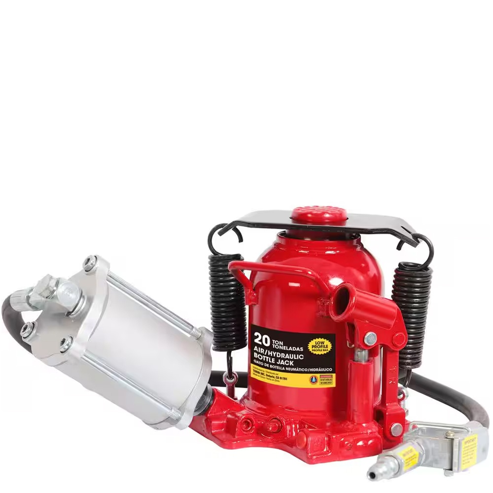 Air/Hydraulic Bottle Jack with Welded Base