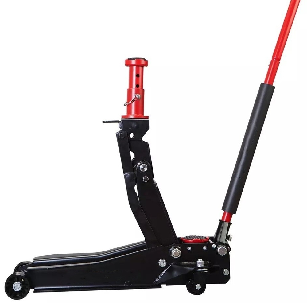 SUV Low-Profile Foldable Floor Jack with Double Pump