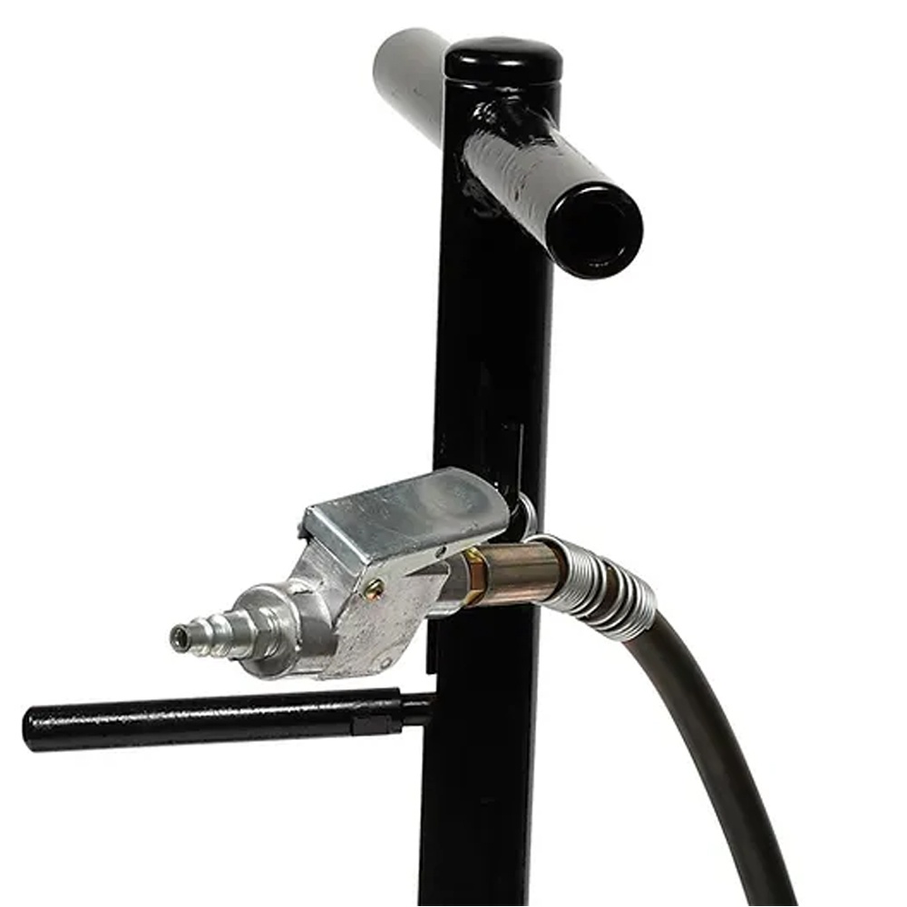 Air/Hydraulic Heavy Duty Long Frame Service Jack with Foot Pedal