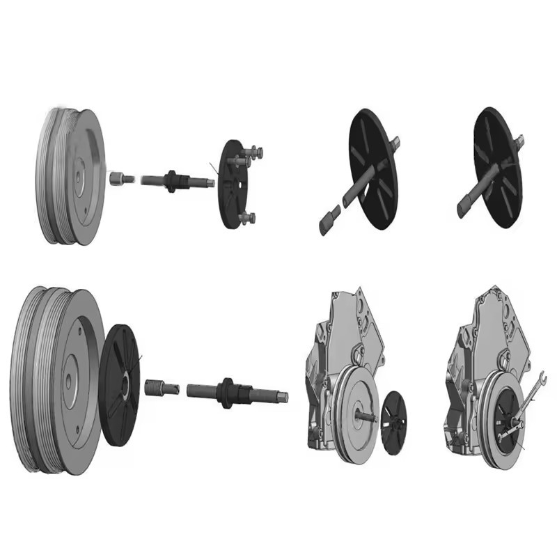 Harmonic Balancer Puller and Installer Set