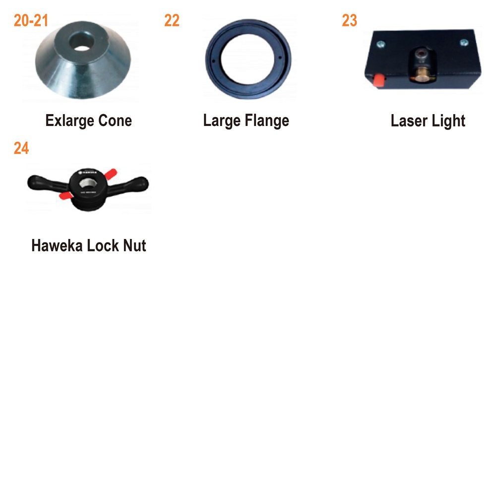 Optional Accessories for Wheel Balancer