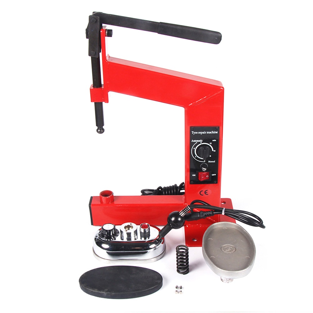 Temperature Adjustable/ Timing Lever Punch Tube Plate Auto Tire Vulcanizer