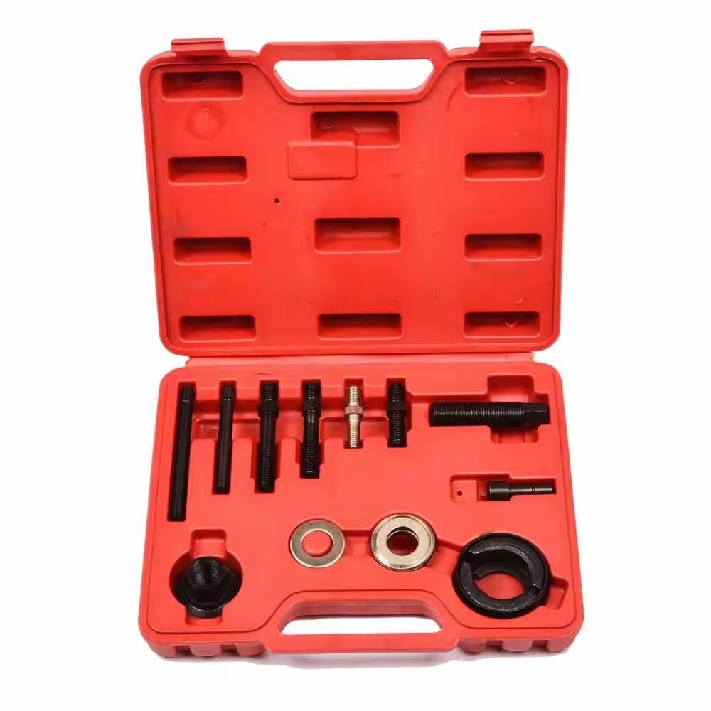 12pcs Automotive Pulley Puller Remover Installer Power Steering Pump Alternator
