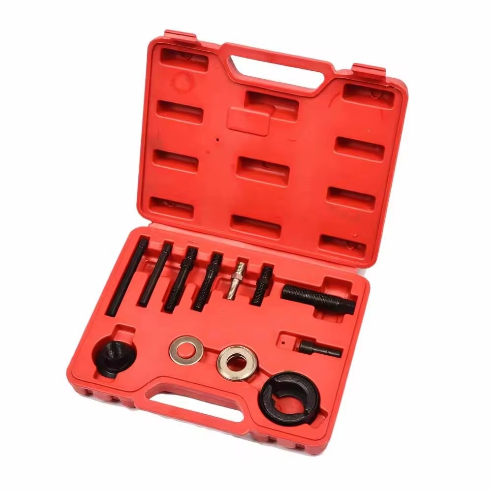 12pcs Automotive Pulley Puller Remover Installer Power Steering Pump Alternator