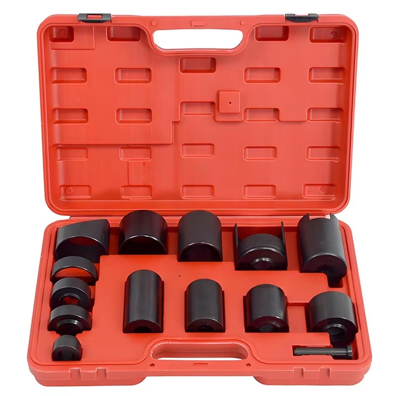 14pcs Master Ball Joint Service Adapter Set Compatible for Ball Joint Replacement and Repair