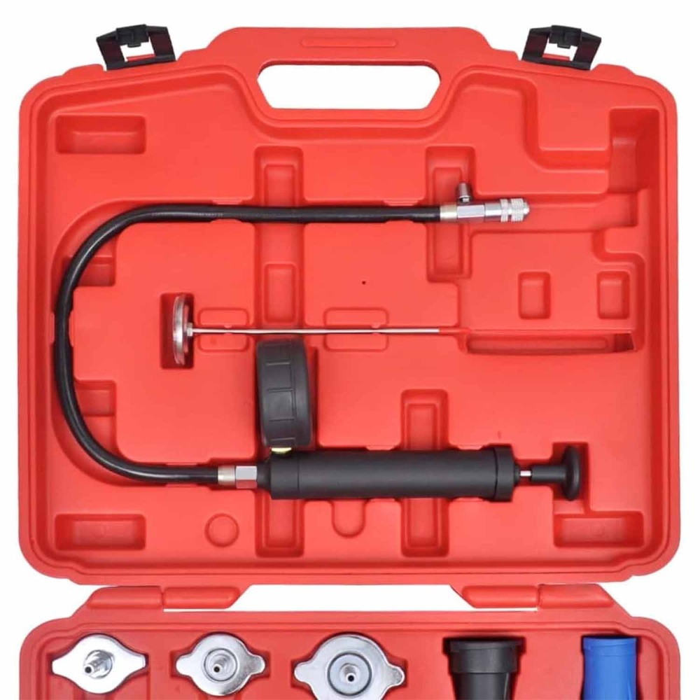 Radiator Pump Pressure Leak Tester Kit Vacuum Pressure Cooling System Tester
