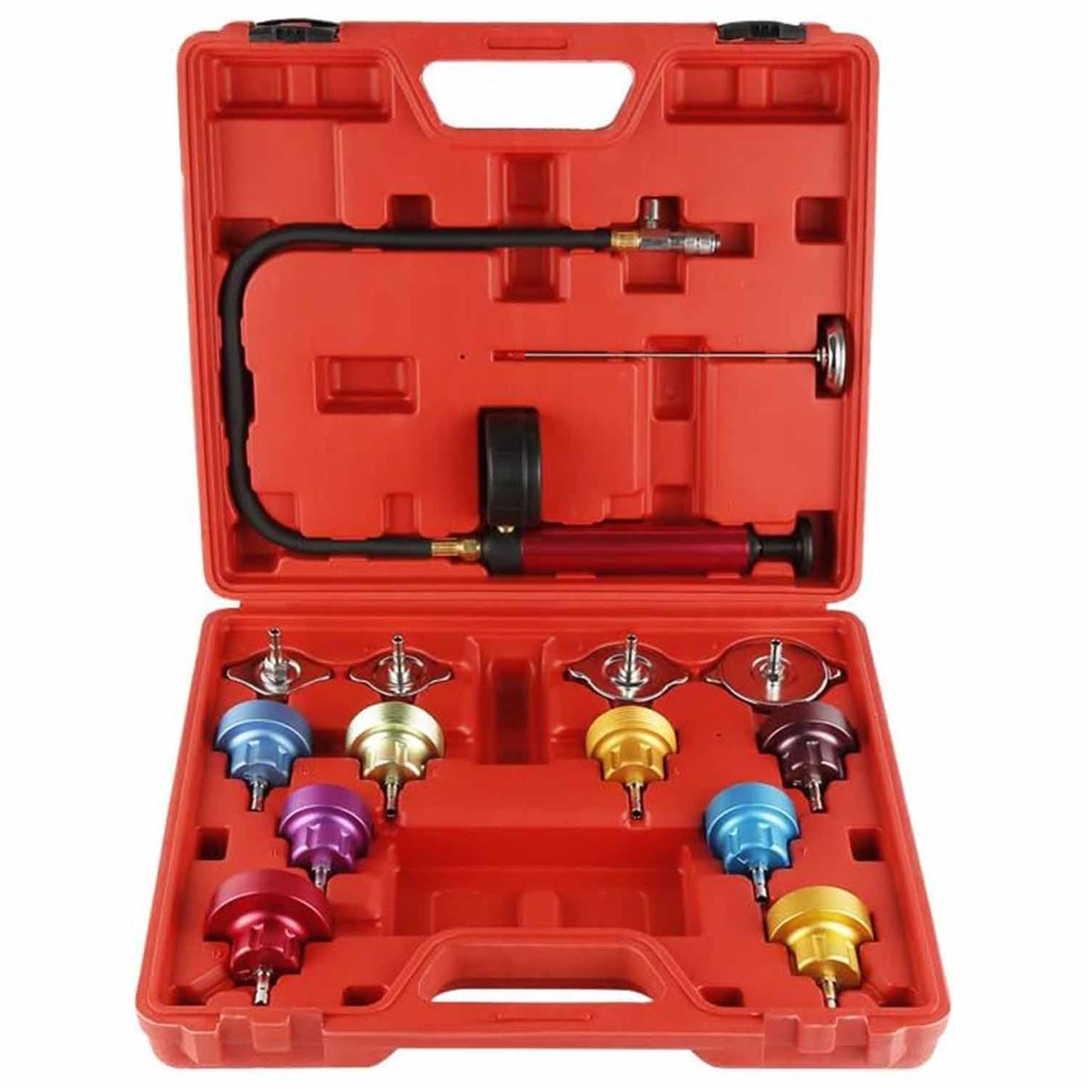 Radiator Pump Pressure Leak Tester Kit Vacuum Pressure Cooling System Tester