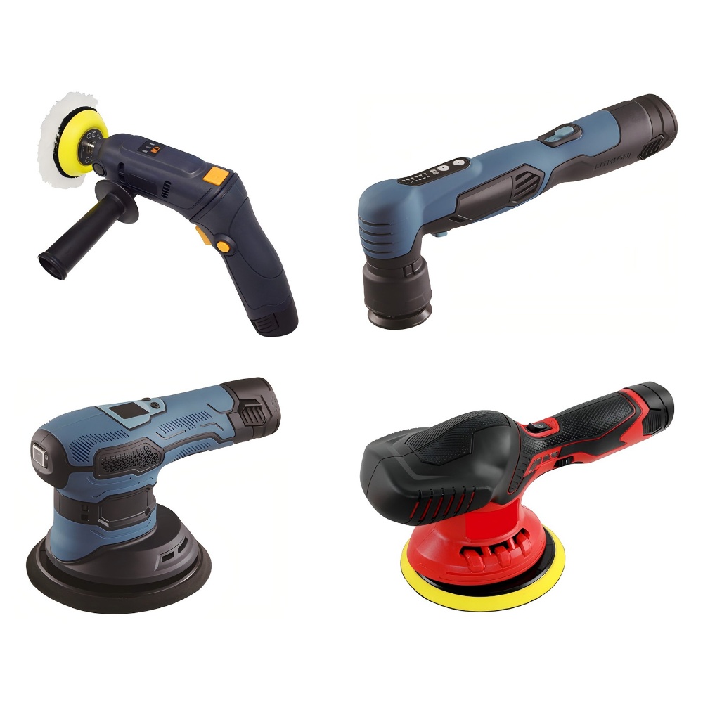 12V/18V Lithium Rotary Car Polisher Set For Car Detailing