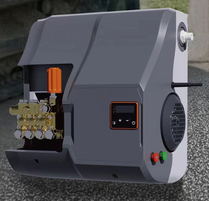 Wall-Mounted Commercial High Pressure Washer With Constant Water Tank