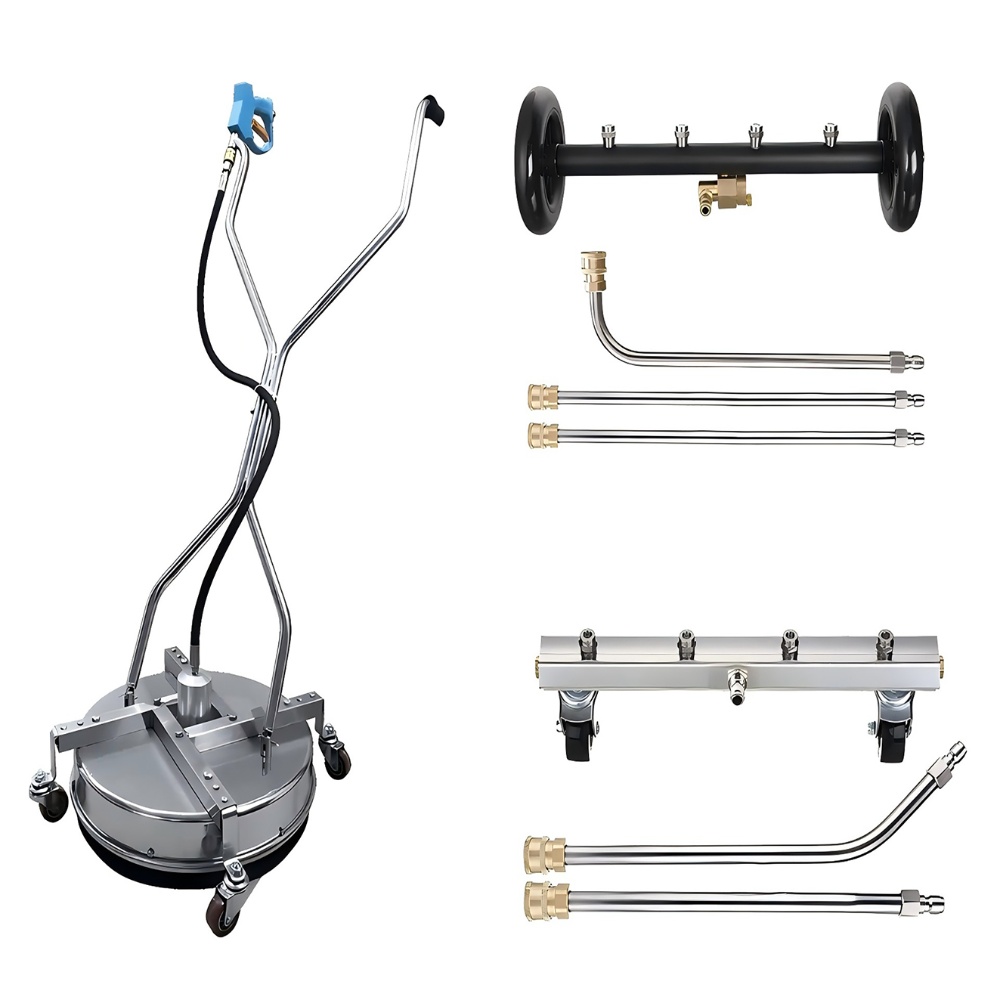 Stainless Steel Surface Cleaner & Water Broom Kit