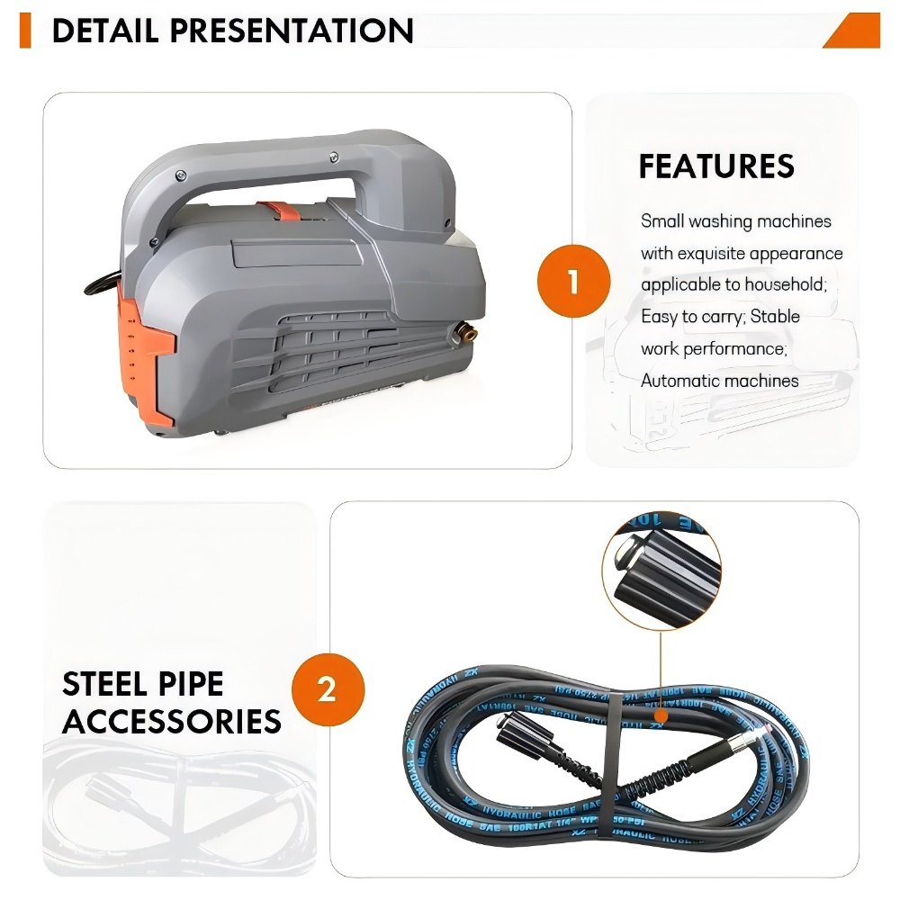 Portable Household Electric High Pressure Washer