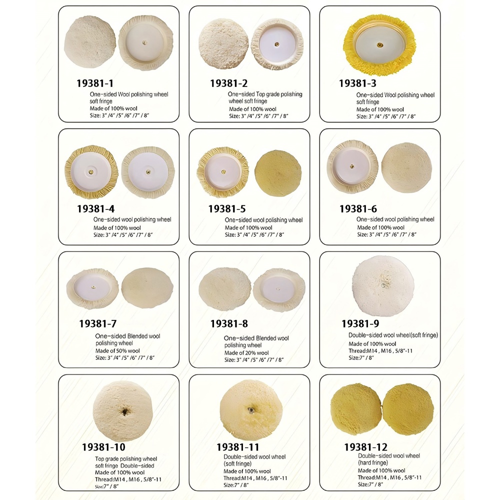 Wool Polishing Pad