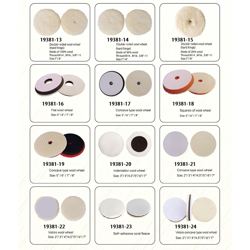 Wool Polishing Pad