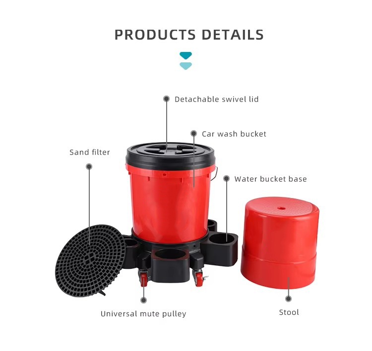 Multifunctional Car Washing Bucket