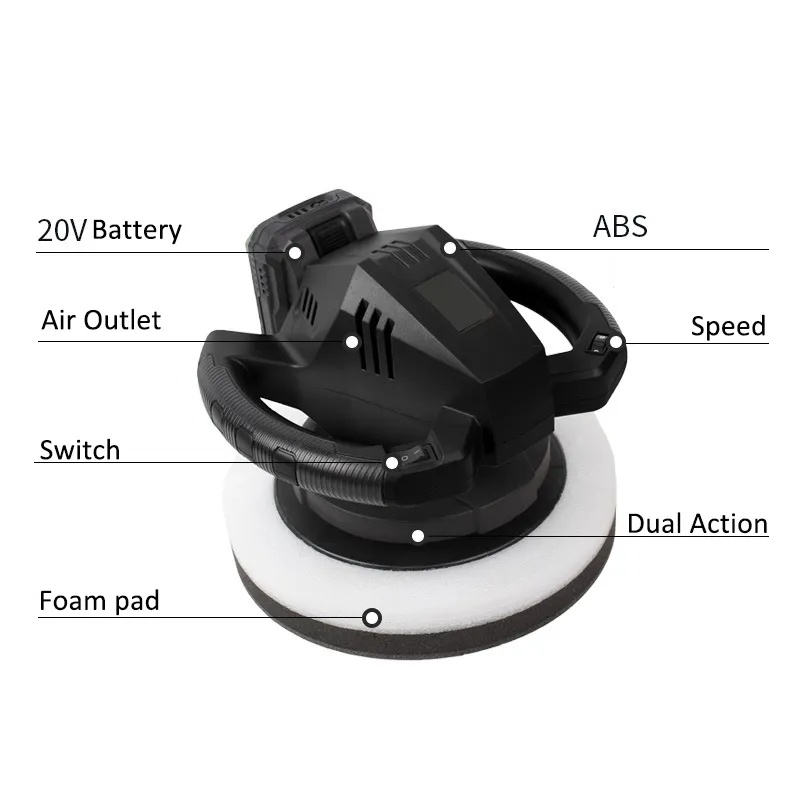 20V Lithium Cordless Waxing Polisher
