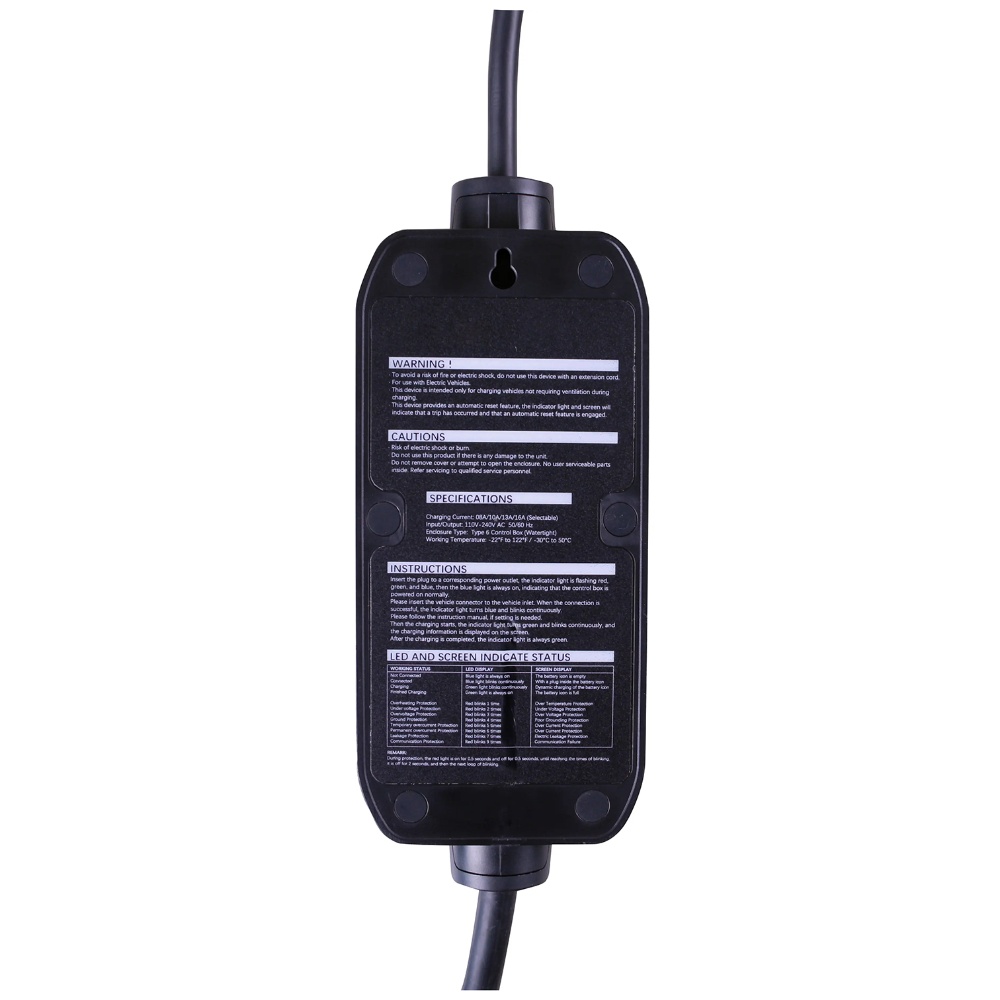 Latest Version Portable EV Charger
