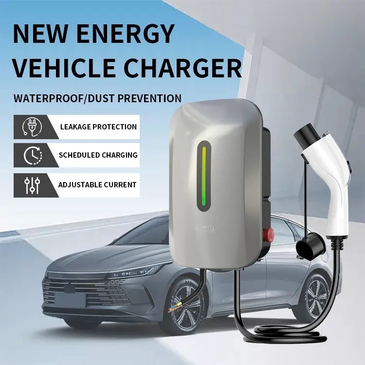 Waterpoof Swipe Card Start 7KW Type2 EV Charger 