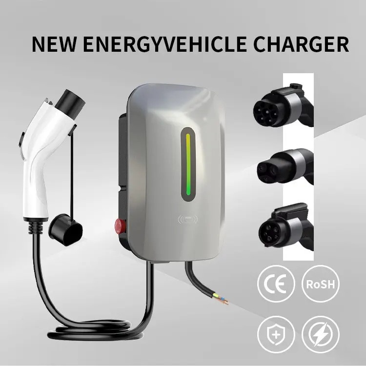 Waterpoof Swipe Card Start 7KW Type2 EV Charger 